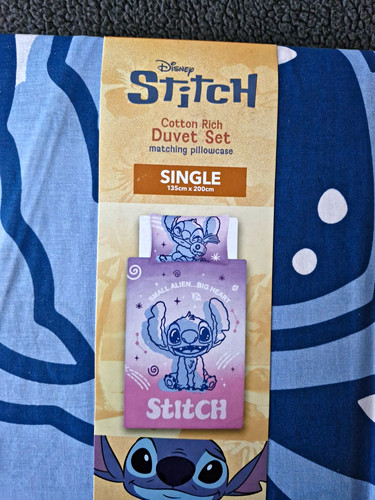 Disney stitch cotton - cotton, rich