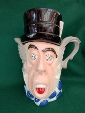 Rare novelty teapot Alice in Wonderland  Mad Hatter, by Paul Cardew-9" T -No Box