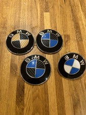 BMW Bonnet & Boot Badges Used / Original / Sold as Spares / REPAIRS.