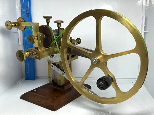 Antique brass gear - brass, wheel