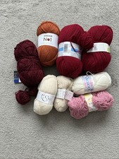 Selection Of New And Used Knitting Yarn