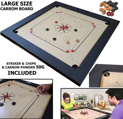 Large carrom board game - carrom,