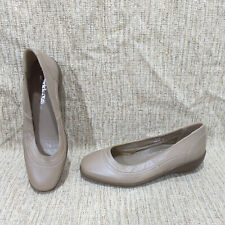 NEW Padders Womens Shoes Slip on Dark Beige Size UK 5 Extra Wide Fitting