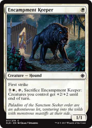 Encampment keeper ixalan - keeper,