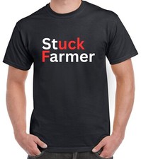 Stuck Farmer Funny Anti Labour