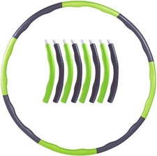 COLLAPSIBLE WEIGHTED HULA HOOP