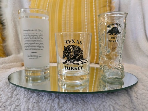 Texas souvenir glasses - texas, glasses-texas