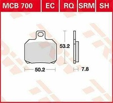 Ducati 1198 R 2009-2010 TRW RQ