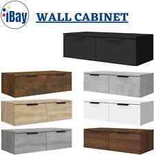 Modern Wall Cabinet Hanging Wall Cupboard Floating Storage Shelf Unit vidaXL
