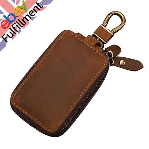 Leather key wallet - key,