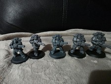 Horus Heresy Meltagun Squad Of 5 Space Marines Warhammer Built