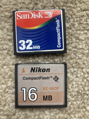 Compact flash memory - 2, cards