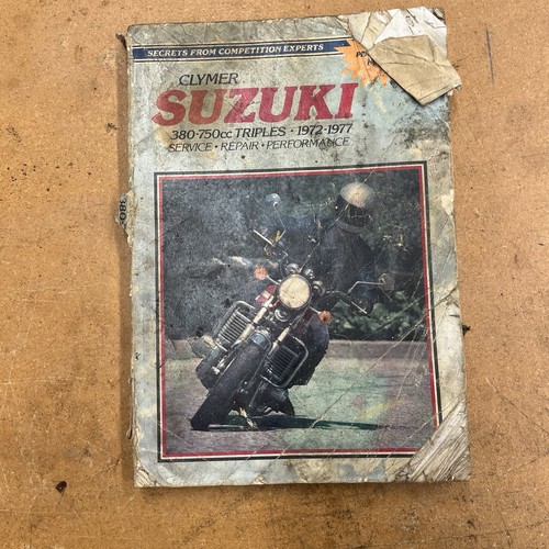 Clymer manual suzuki - manual,