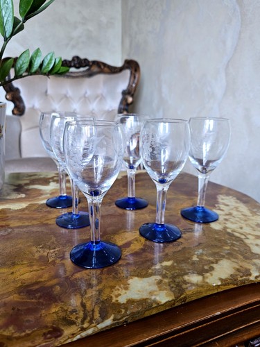 Set vintage etched grape - set,