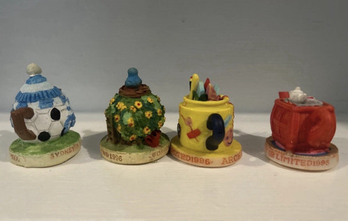 Tetley tea folk mini teapots - tea,