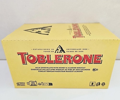 Toblerone milk chocolate bars - milk,