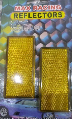 Twin pack yelow - yelow, reflectors
