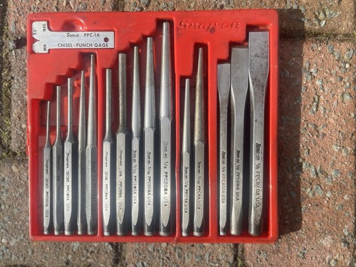 Snap punches and - punches, chisels