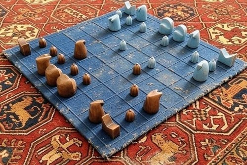 Ancient persian chess set - persian,