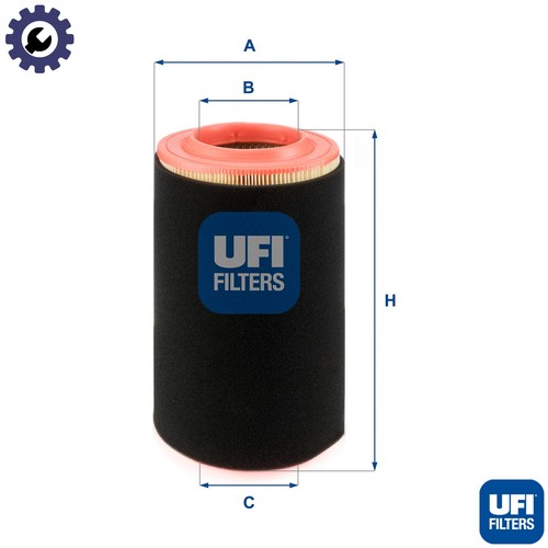 Air filter a69 - air, 27.a69.00