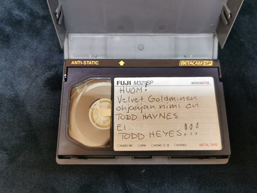 2240 velvet goldmine betacam - 2240,