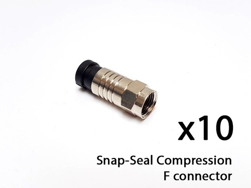 Compression connector - f,