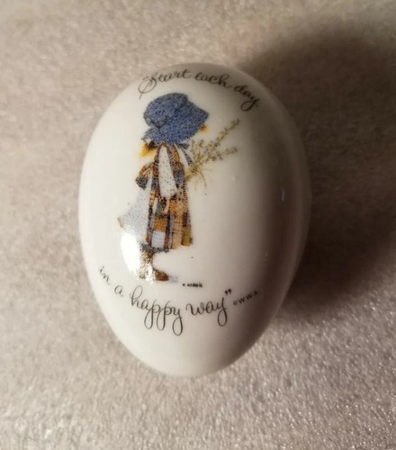 Holly hobbie ceramic trinket - holly,