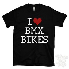 Love bmx bikes shirt heart - bikes, t-shirt