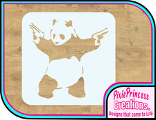 Banksy G Panda Gun Mylar 190