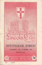 Lincoln City v Nottingham