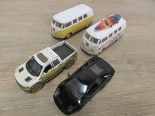 Kinsmart 2x 1/32 VW Classical Bus 1/36 Lamborghini 1/46 Ford F-150 Raptor