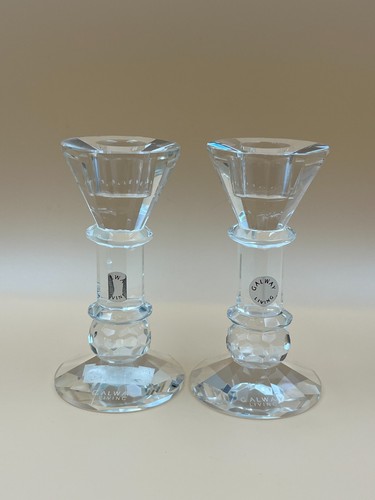Pair galway crystal - pair,