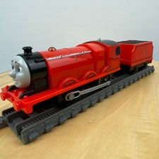 Thomas the Tank JAMES AND TENDER Engine Revolution Train Fisher Price