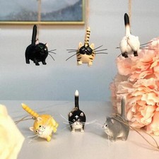 Lovely Resin Cat Figurine