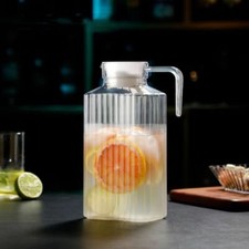 Acrylic Jug Fridge Jug Ribbed