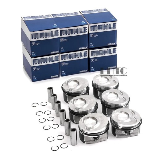 Mahle 6cyl pistons rings - mahle,