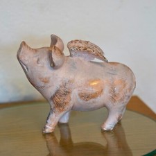 Flying pig resin - pig, |