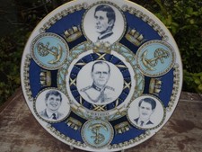 1991 Caverswall China Plate Prince Philip 70th Birthday Charles Andrew & Edward