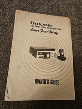 Genuine Belcom 432 MHz SSB Transceiver Liner Four Thirty Owner's Guide Manual