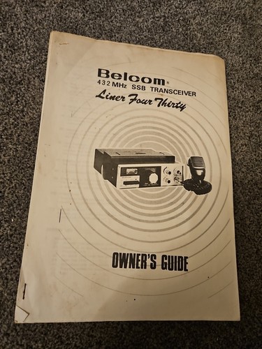Genuine belcom 432 mhz - belcom, ssb