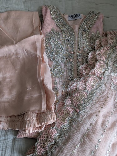 Blush pink shalwar - pink,