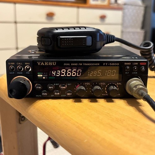 Yaesu 5800 430 1200mhz dual - yaesu, 430/1200mhz