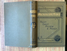 1898 MICROSCOPIC FUNGI RUST SMUT MILDEW & MOULD - COOKE Mycology COLOUR PLATES