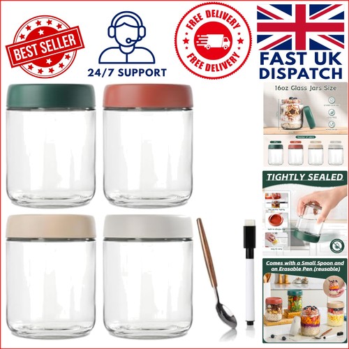 500ml bpa free glass jars - 500ml,