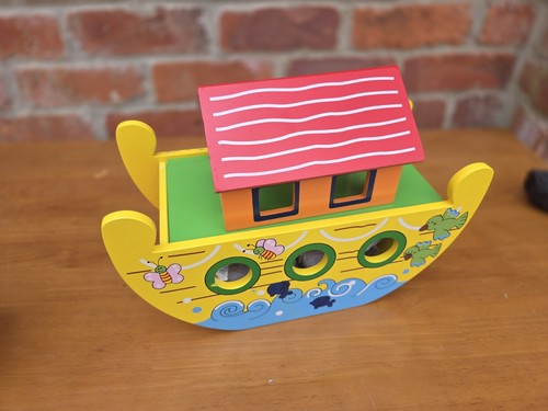 Noah ark wooden playset - noah's, with