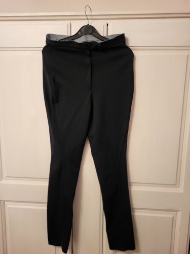 Ladies huntsman black jodphurs - ladies,