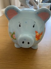 Percy Pig 2007 limited edition money box, M&S piggy bank collection, Butterfly