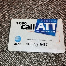AT&T Phone Calling Card.