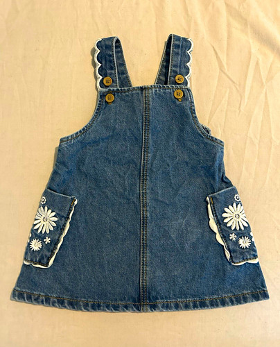 George baby girls blue - george, denim