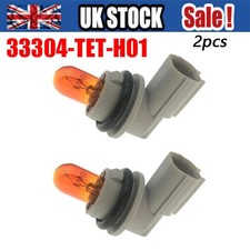 2Pcs Gray Side Marker Light